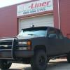 Exterior or 1996 Chevy Silverado 1500 Spray Lined, Push Bar and Go-Light